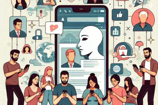"Step-by-step guide to downloading Instagram photos and videos anonymously - screenshot of the process on a smartphone."