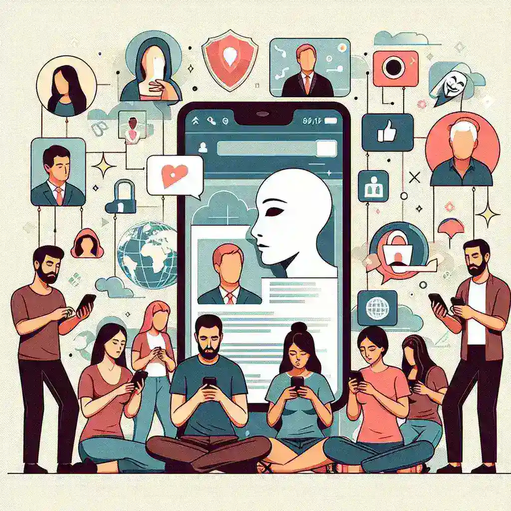 "Step-by-step guide to downloading Instagram photos and videos anonymously - screenshot of the process on a smartphone."